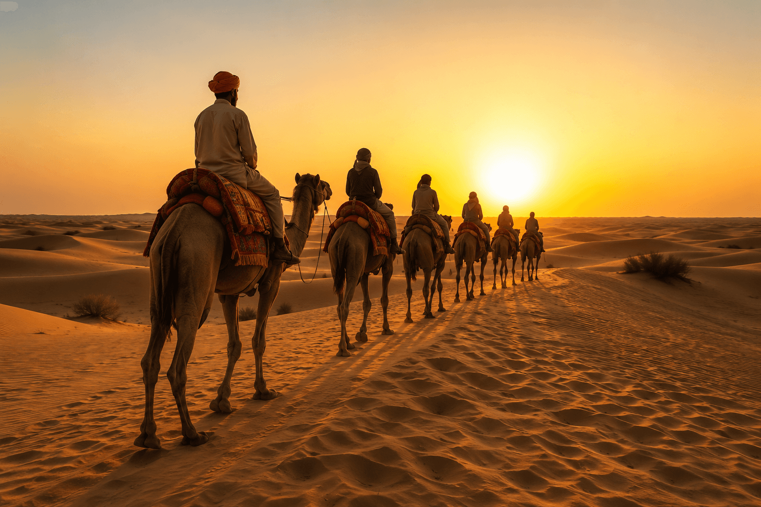 Camel Safari In Jaisalmer