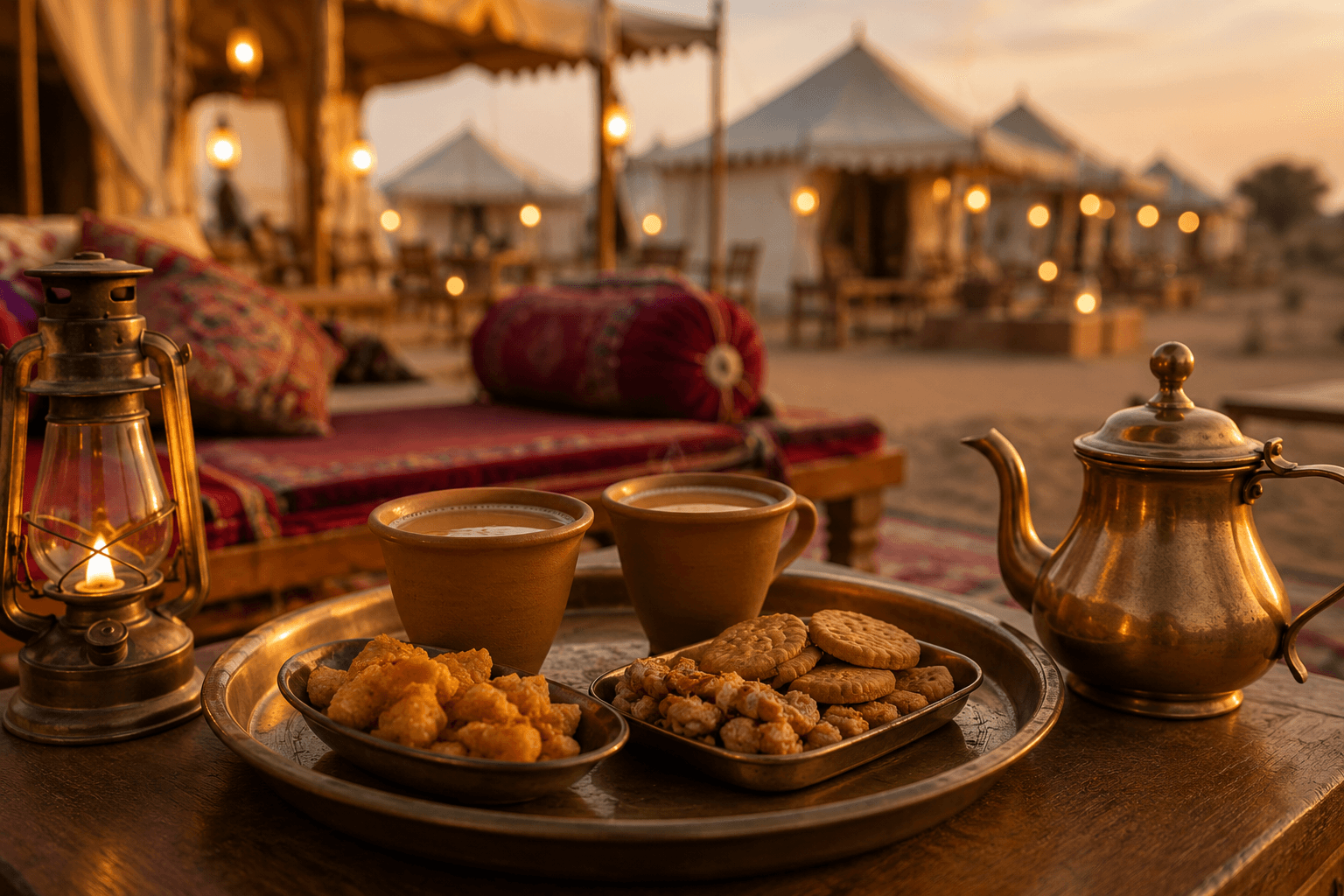 Tea, Coffee & Snacks